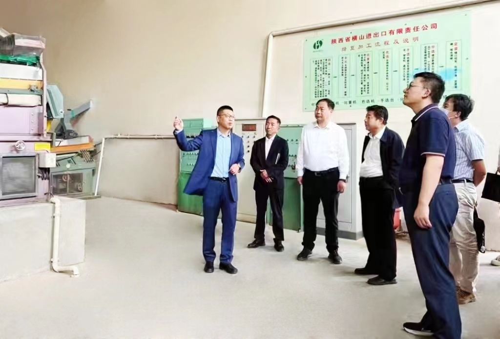國(guó)家發(fā)改委、陜西省發(fā)改委、市區(qū)領(lǐng)導(dǎo)來我公司調(diào)研